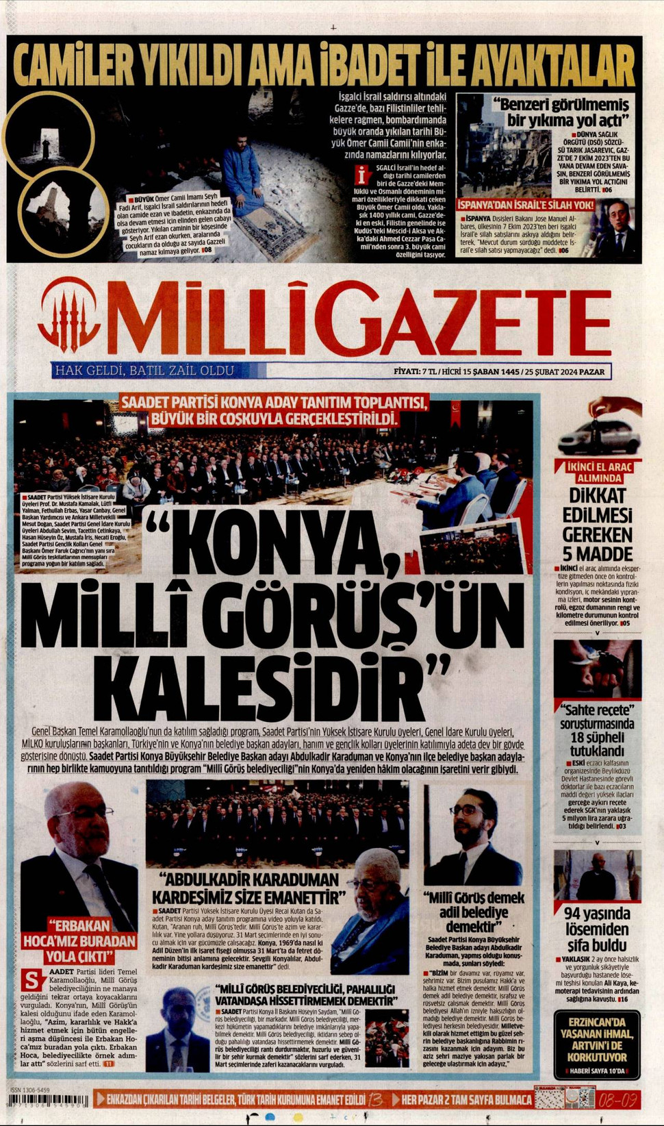 Milli Gazete gazetesi
