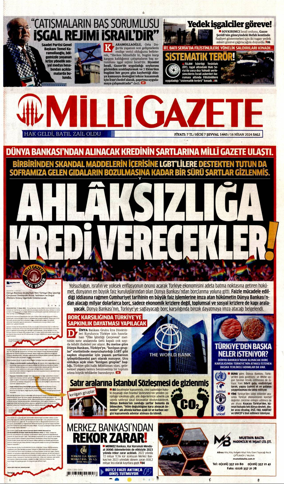 Milli Gazete gazetesi