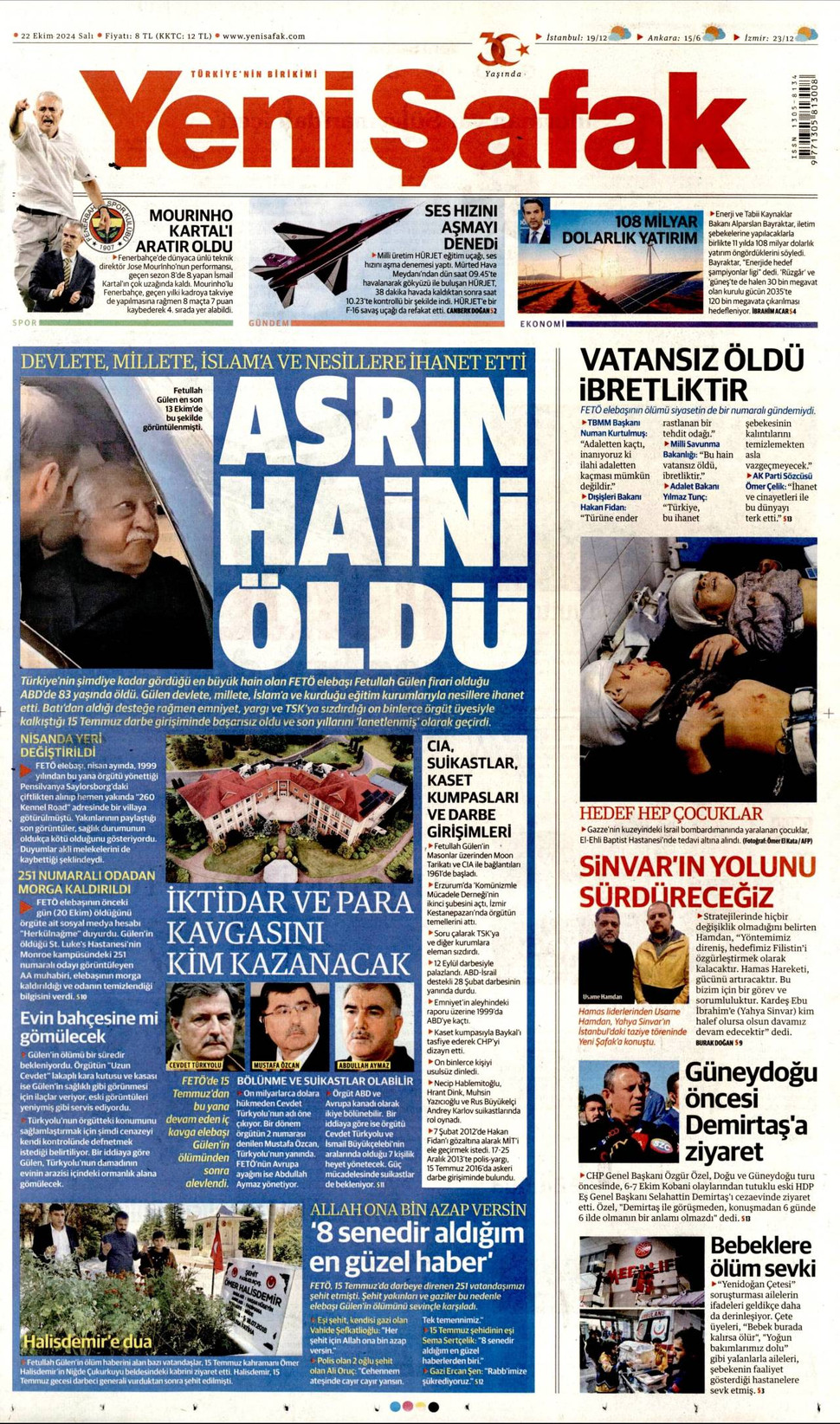 Yeni Şafak gazetesi