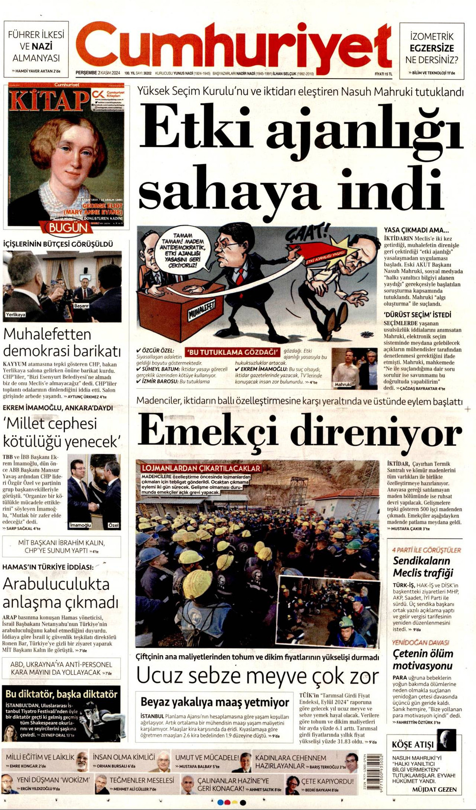 Cumhuriyet gazetesi