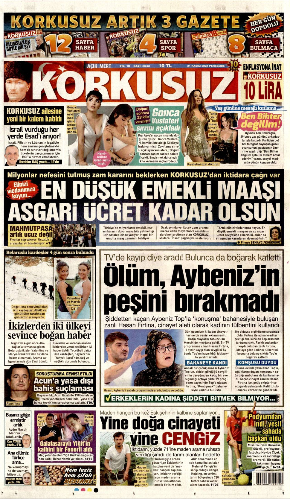 Korkusuz gazetesi