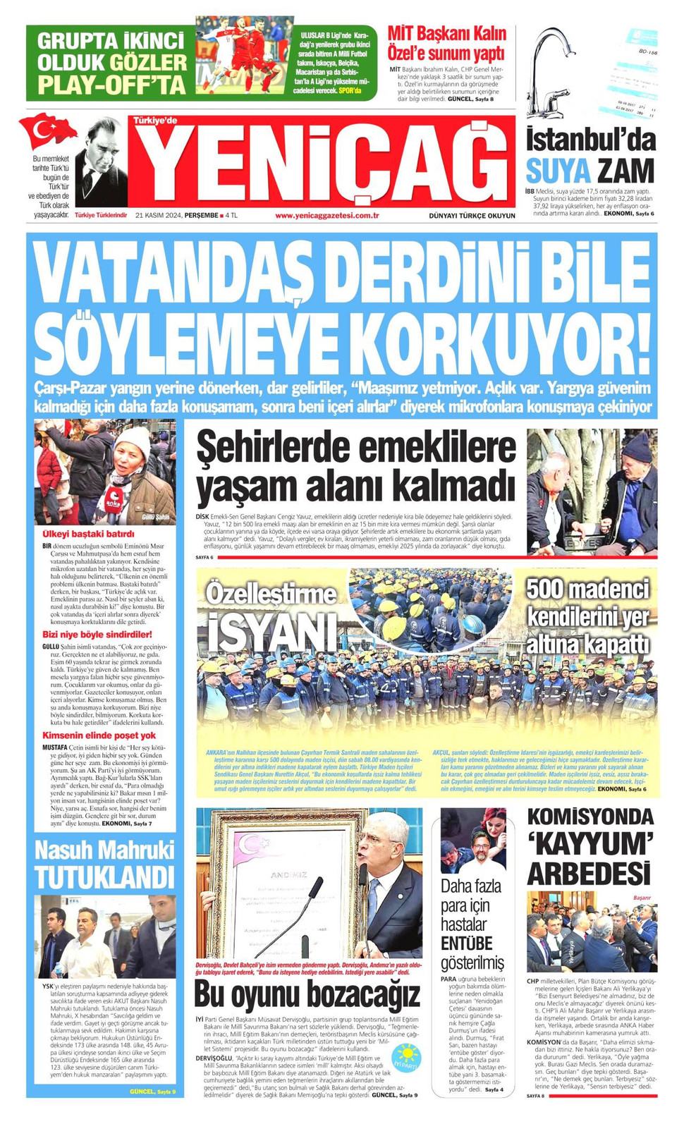 Yeniçağ gazetesi