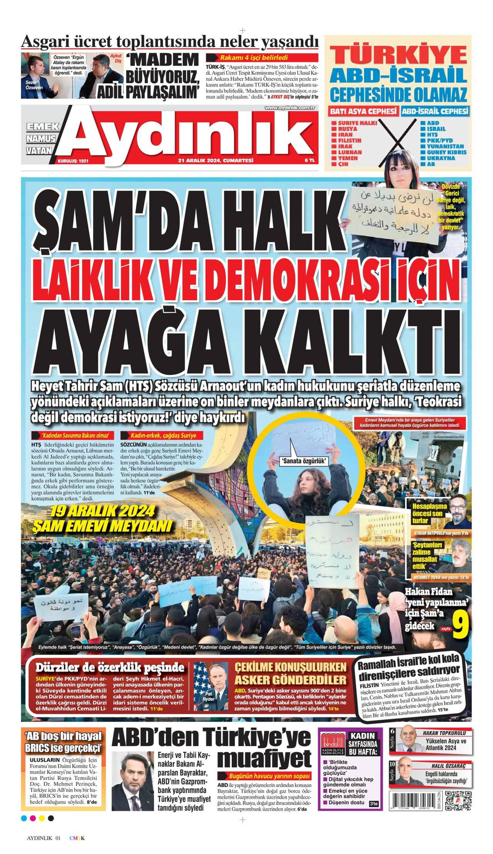 Aydınlık gazetesi