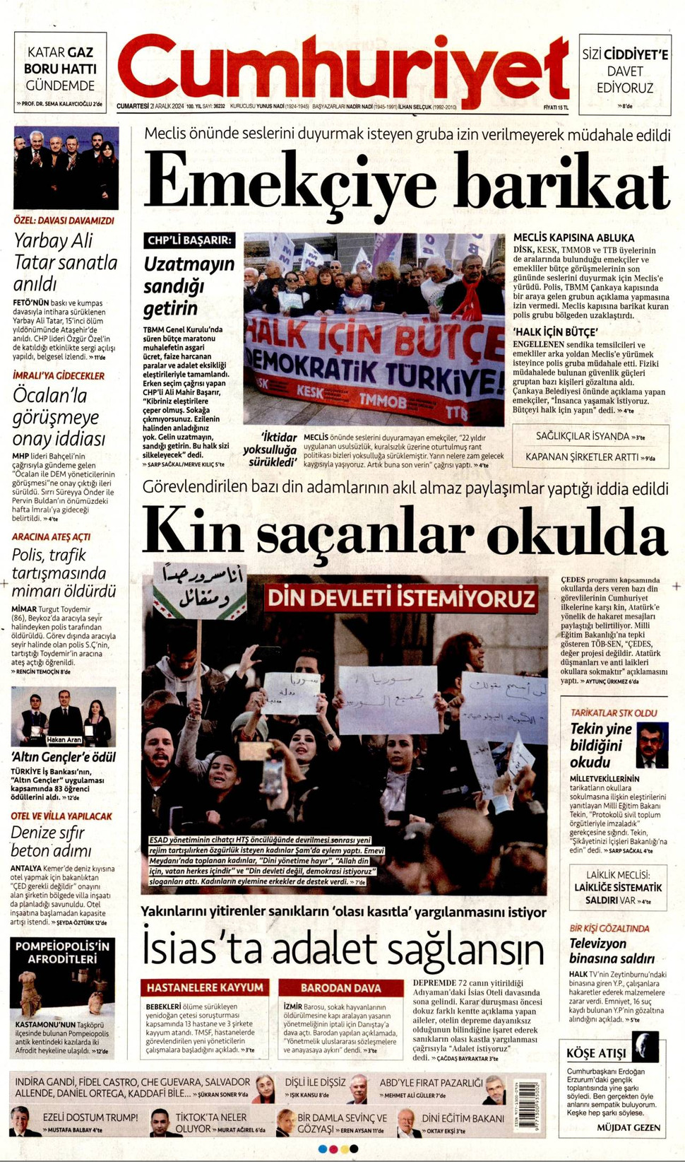 Cumhuriyet gazetesi