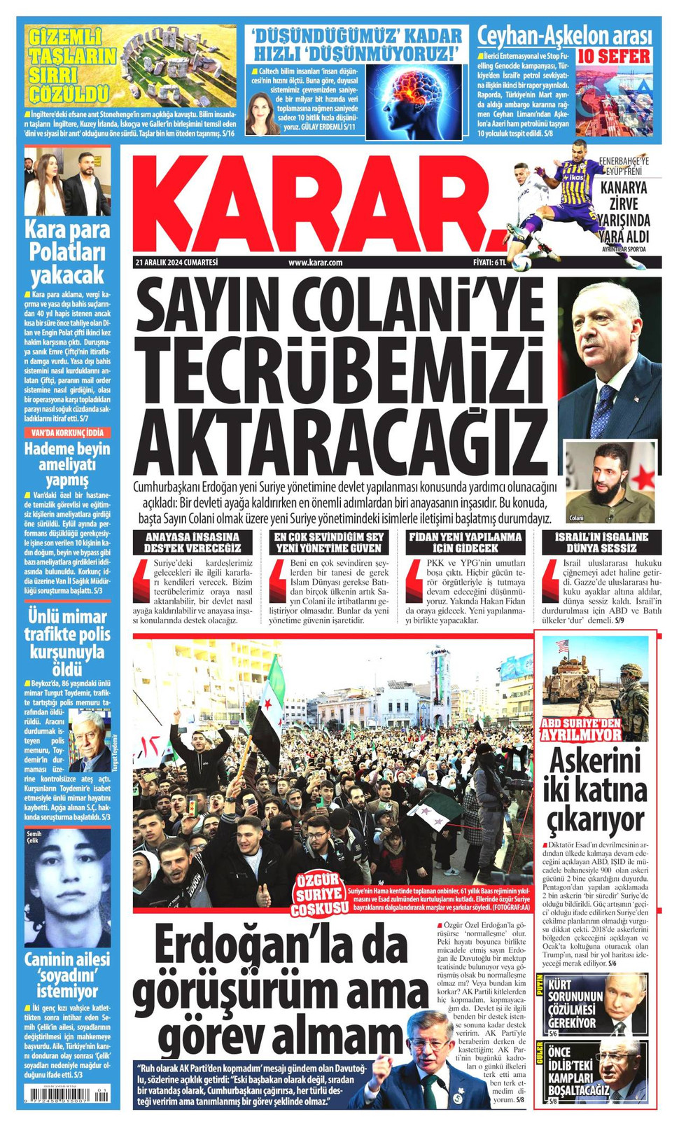 Karar gazetesi