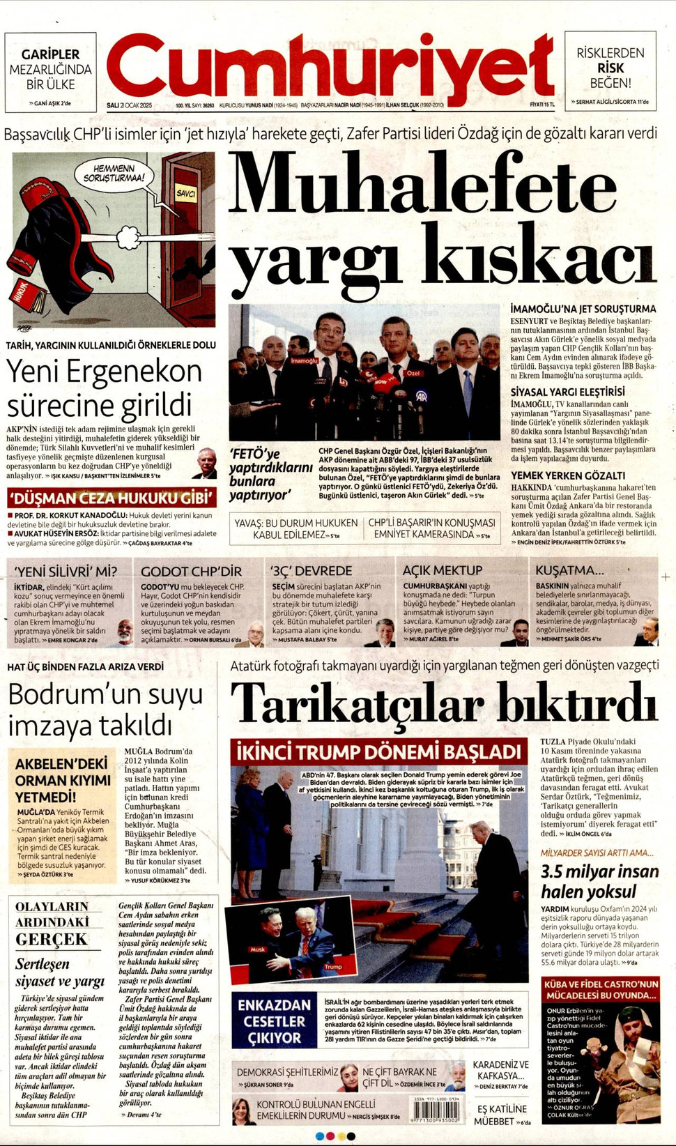 Cumhuriyet gazetesi