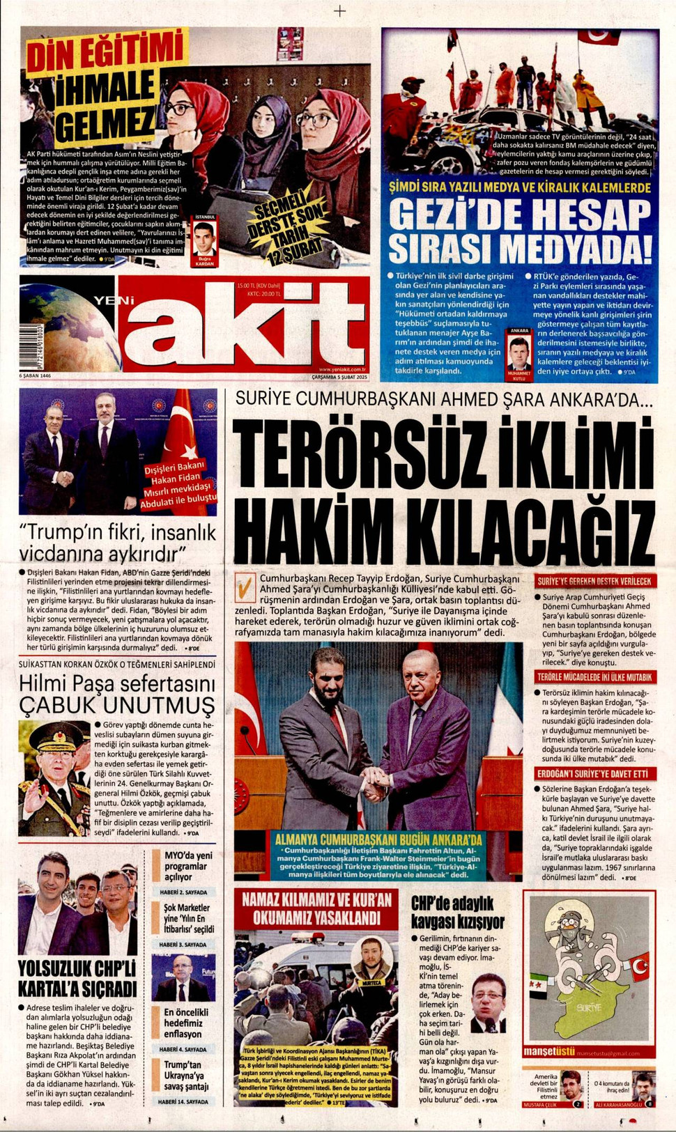 Yeni Akit gazetesi