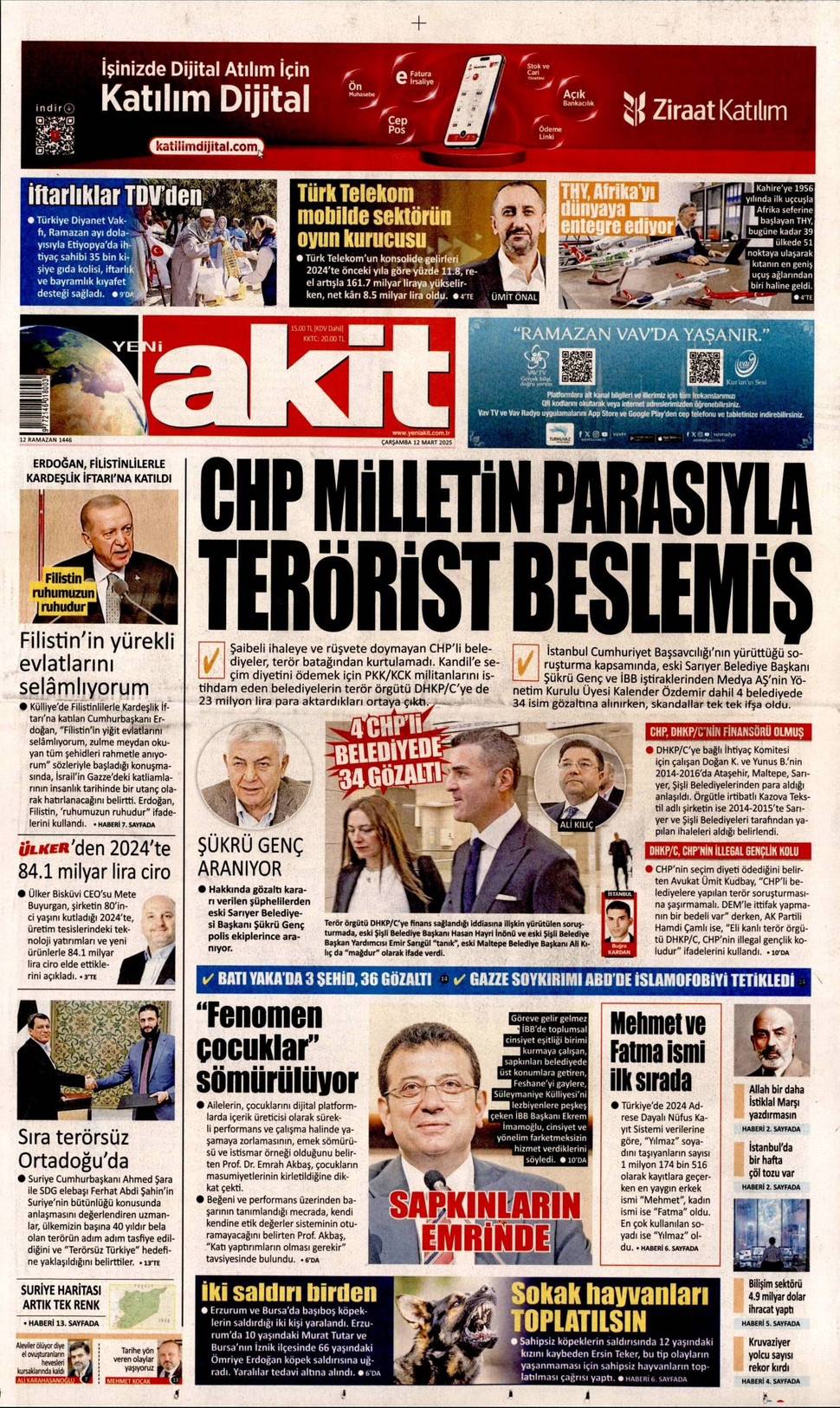 Yeni Akit gazetesi