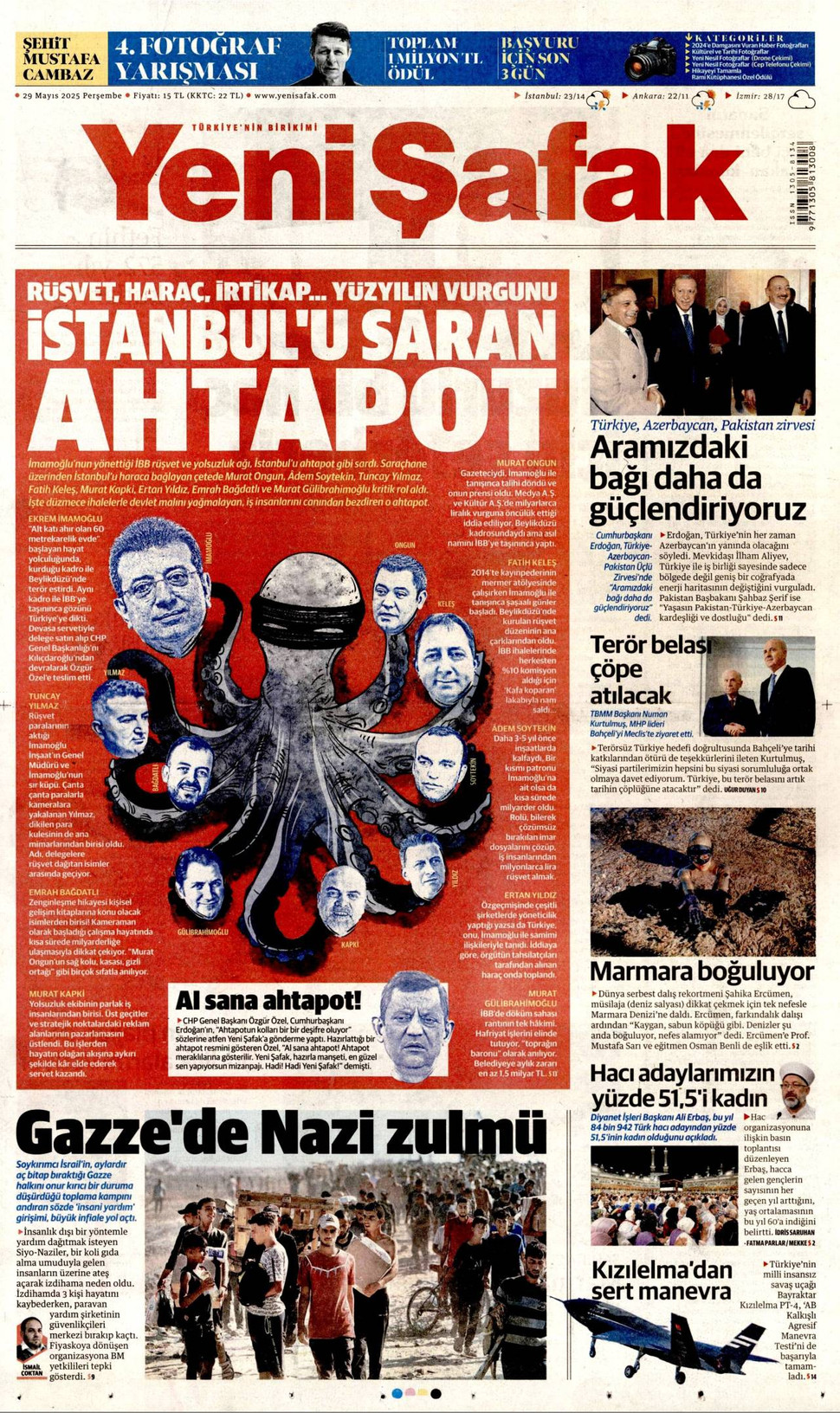 Yeni Şafak gazetesi