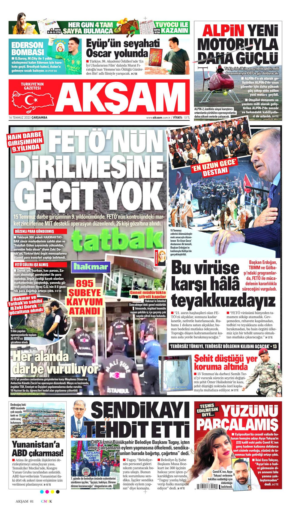 Akşam gazetesi