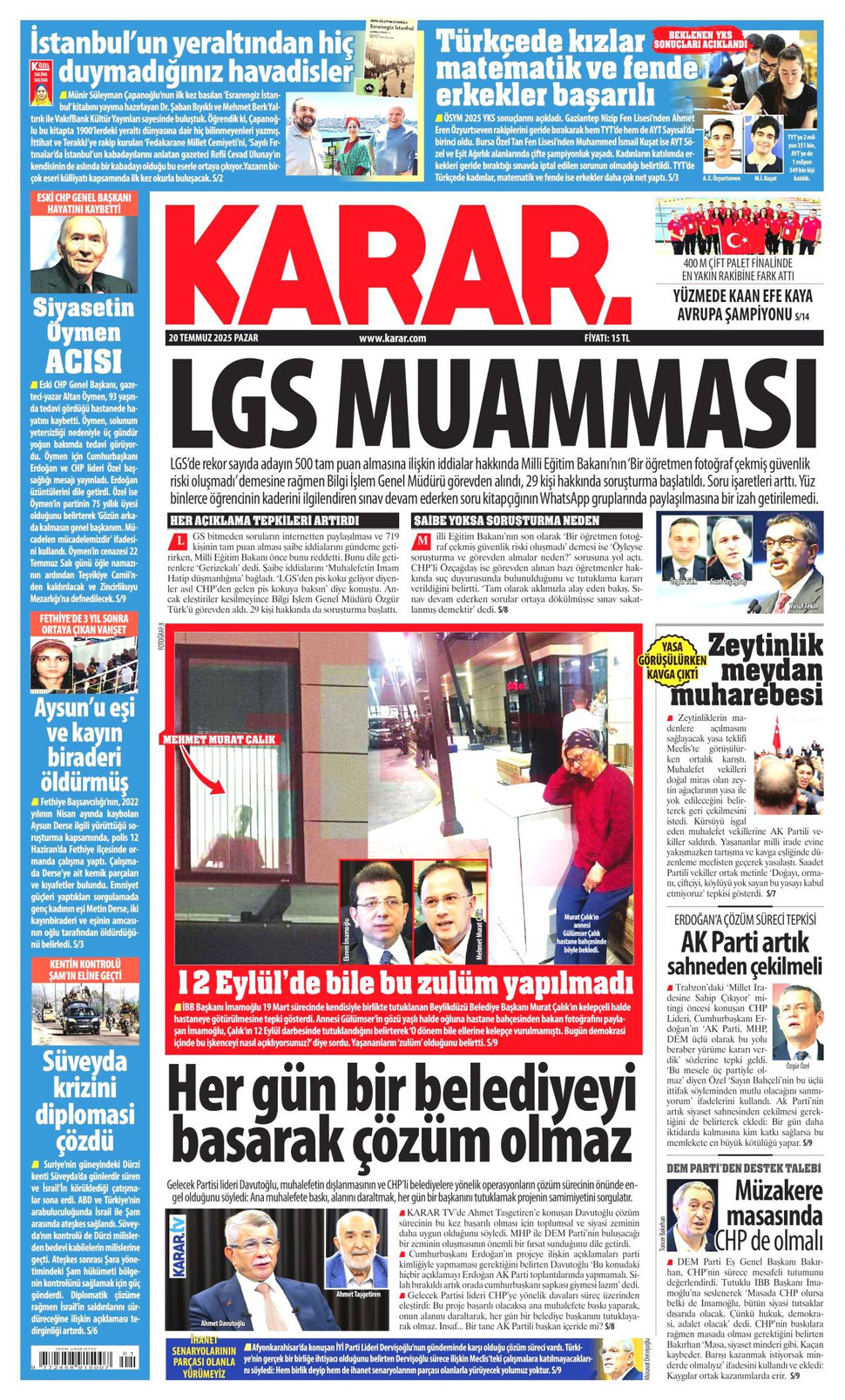 Karar gazetesi