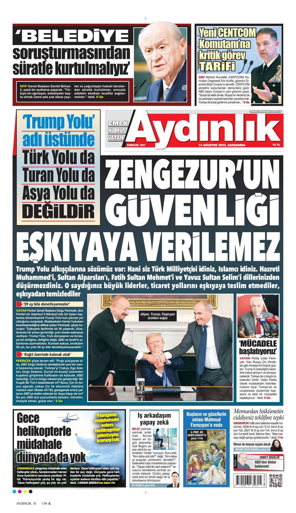 Aydınlık gazetesi