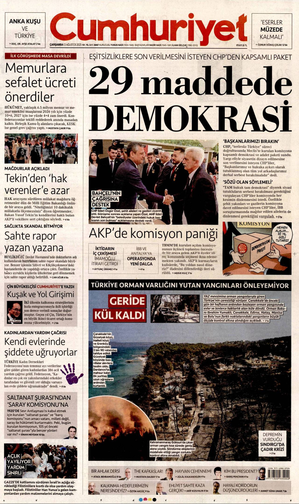 Cumhuriyet gazetesi