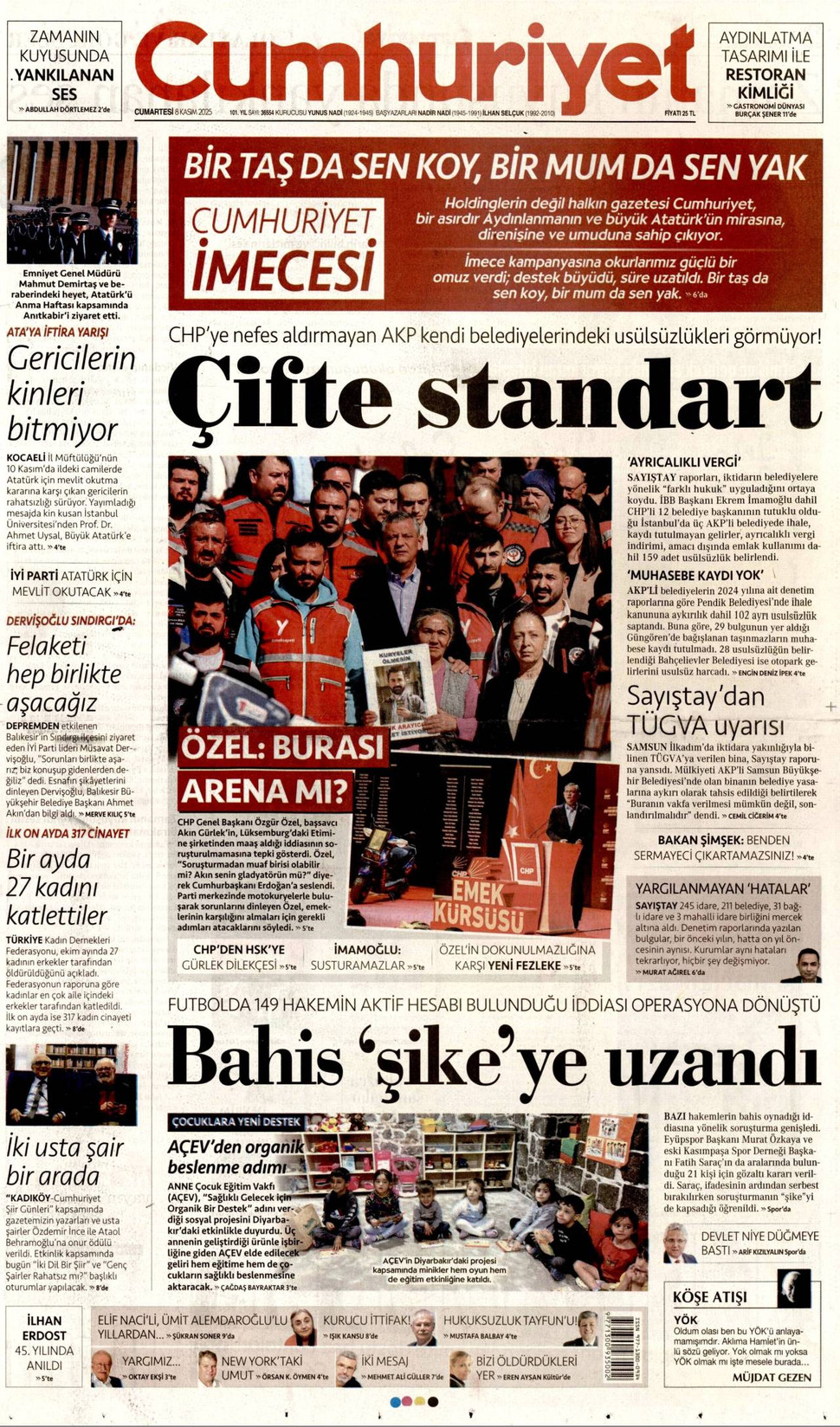 Cumhuriyet gazetesi