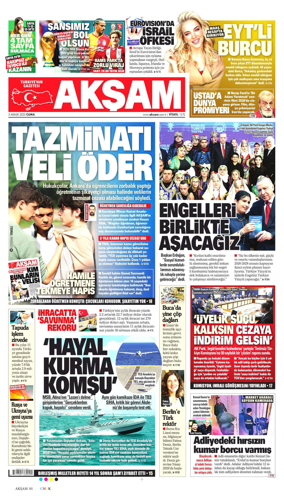 Akşam gazetesi