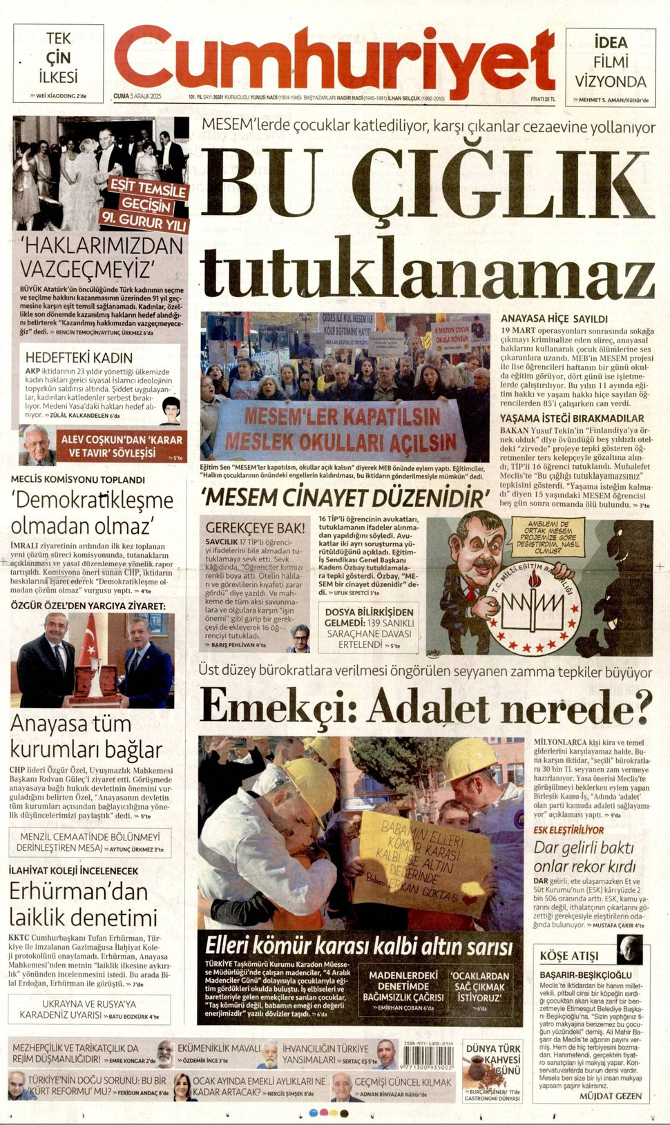 Cumhuriyet gazetesi