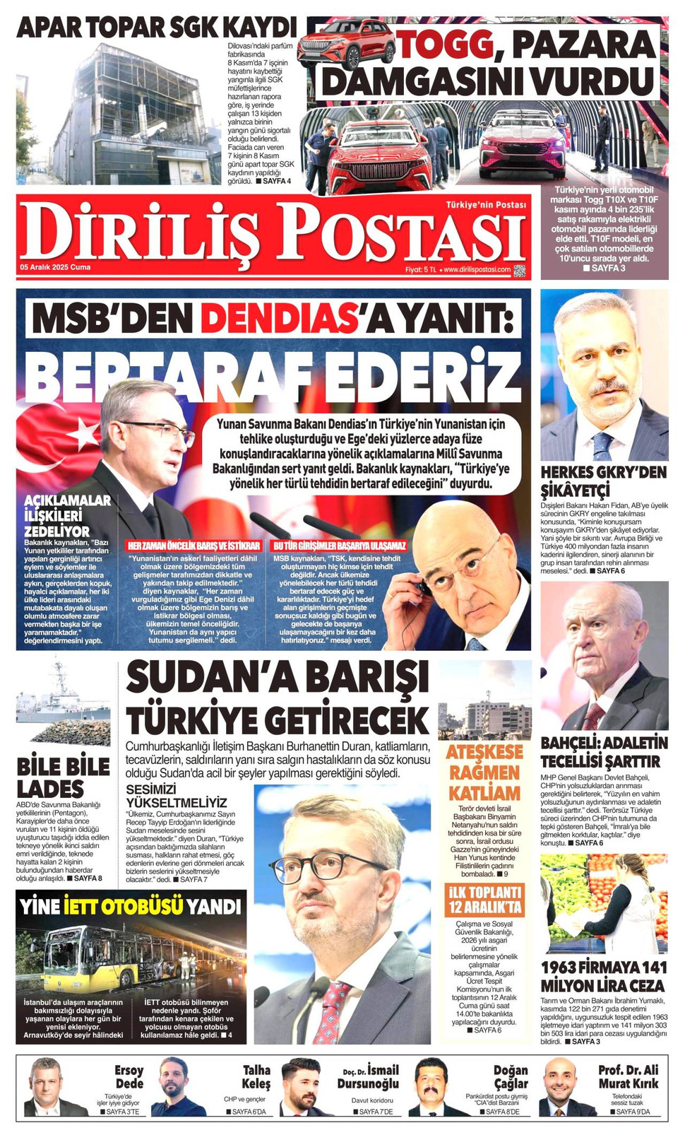 Diriliş Postası gazetesi