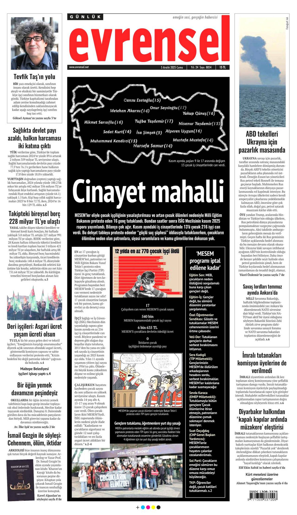 Evrensel gazetesi