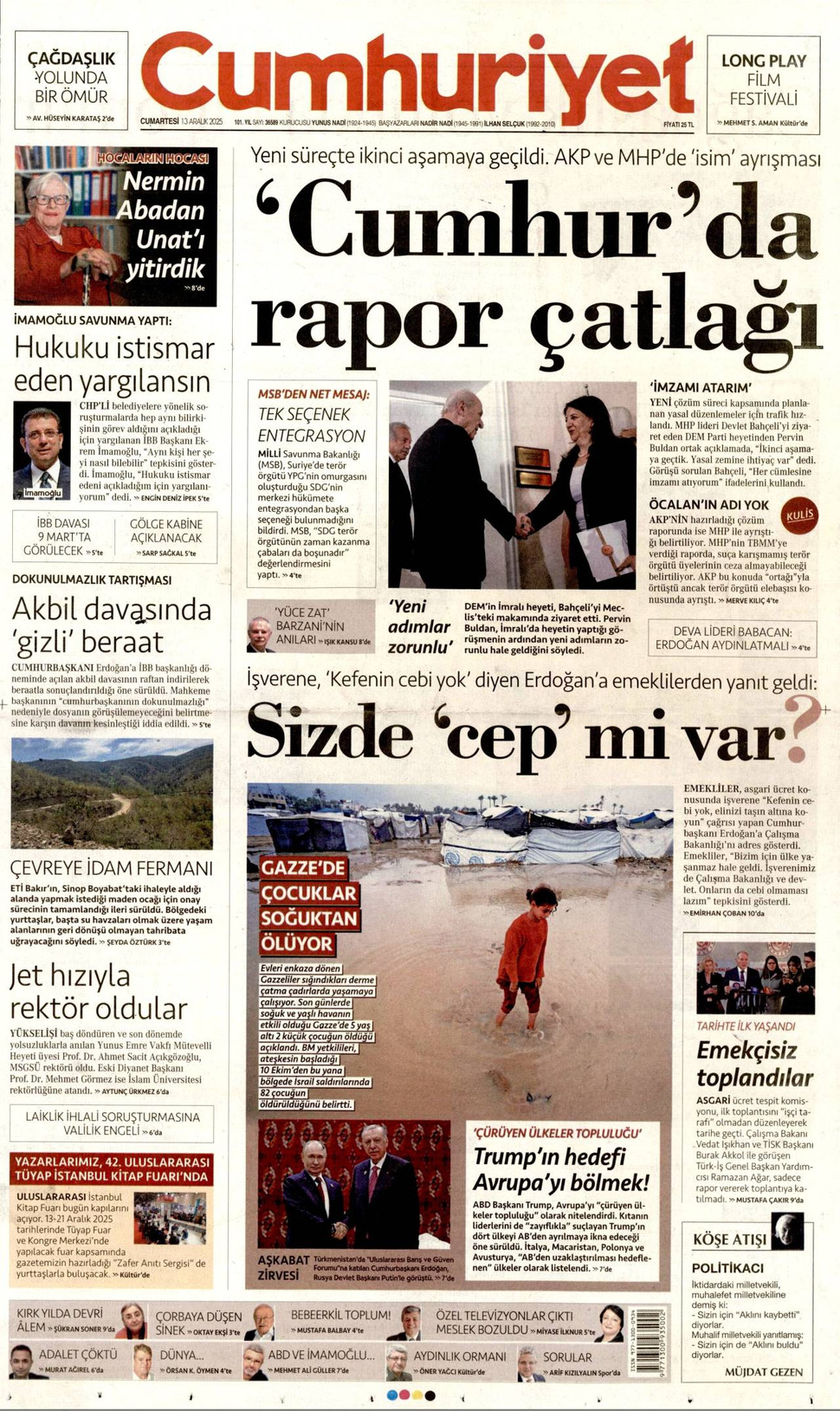 Cumhuriyet gazetesi