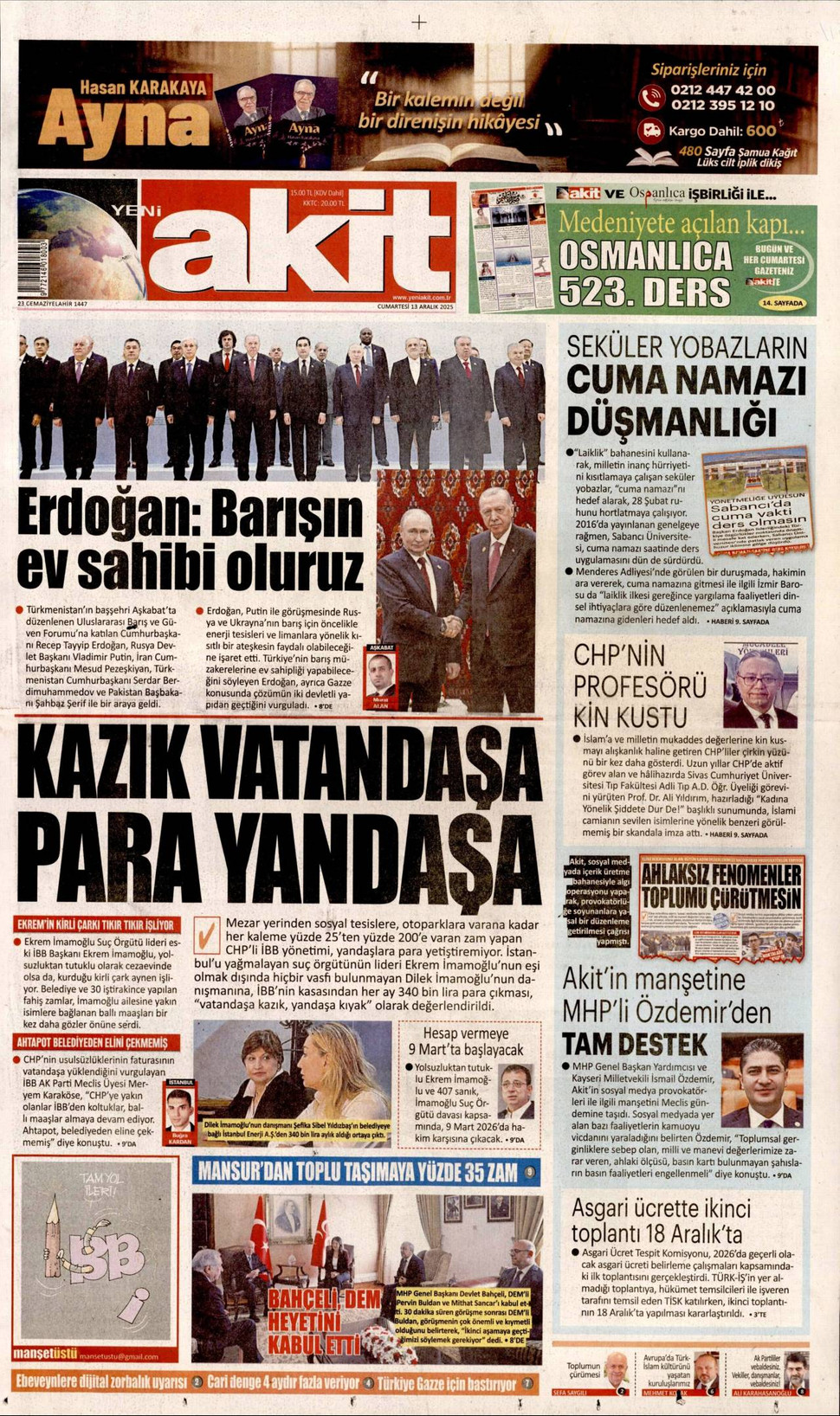 Yeni Akit gazetesi
