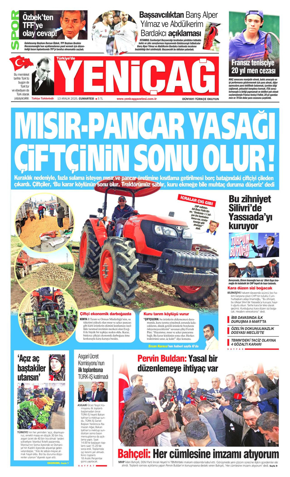 Yeniçağ gazetesi