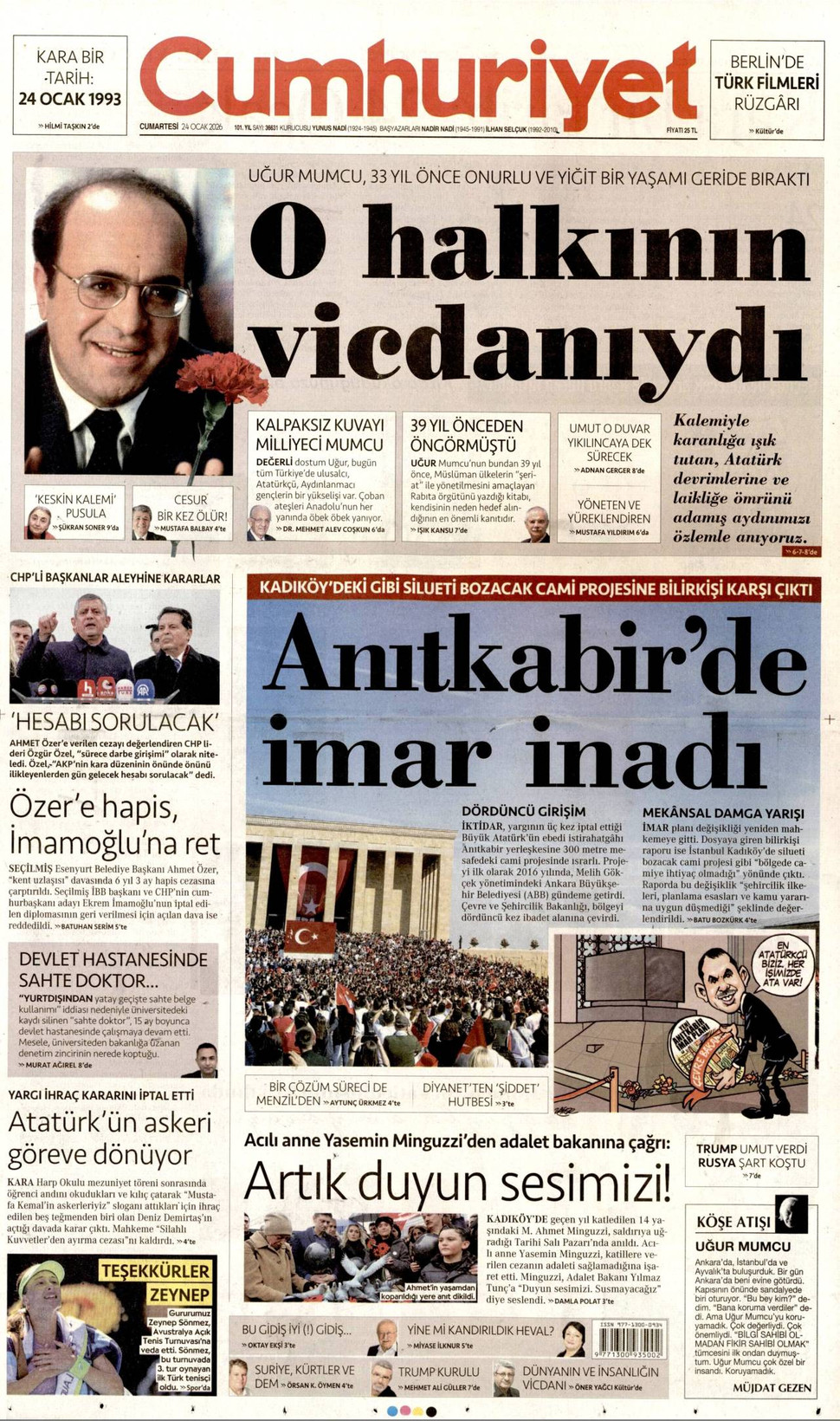 Cumhuriyet gazetesi