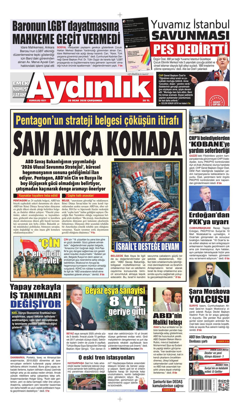 Aydınlık gazetesi