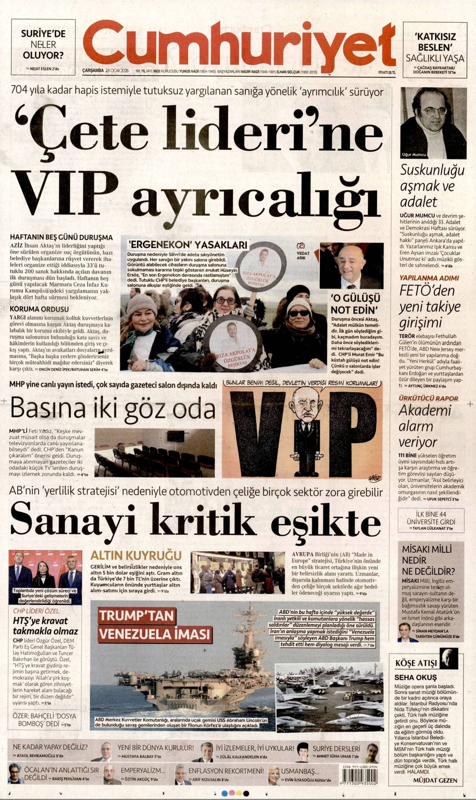 Cumhuriyet gazetesi