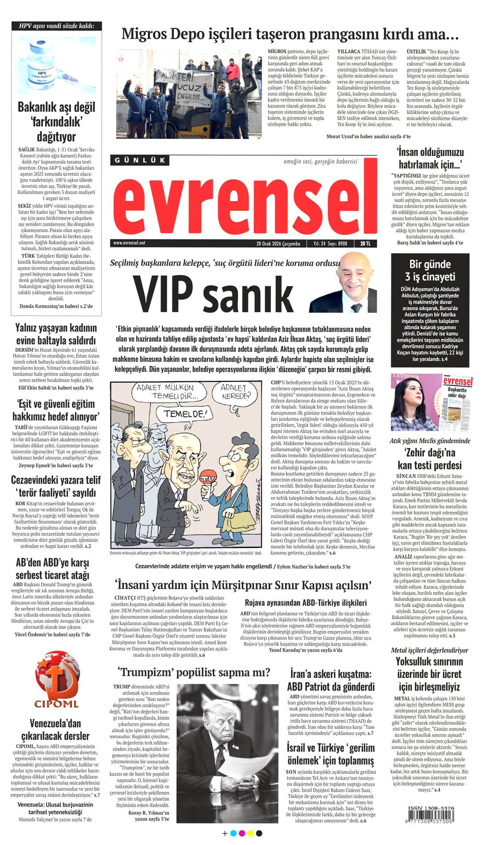 Evrensel gazetesi