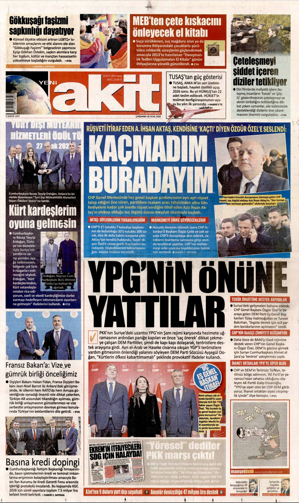 Yeni Akit gazetesi