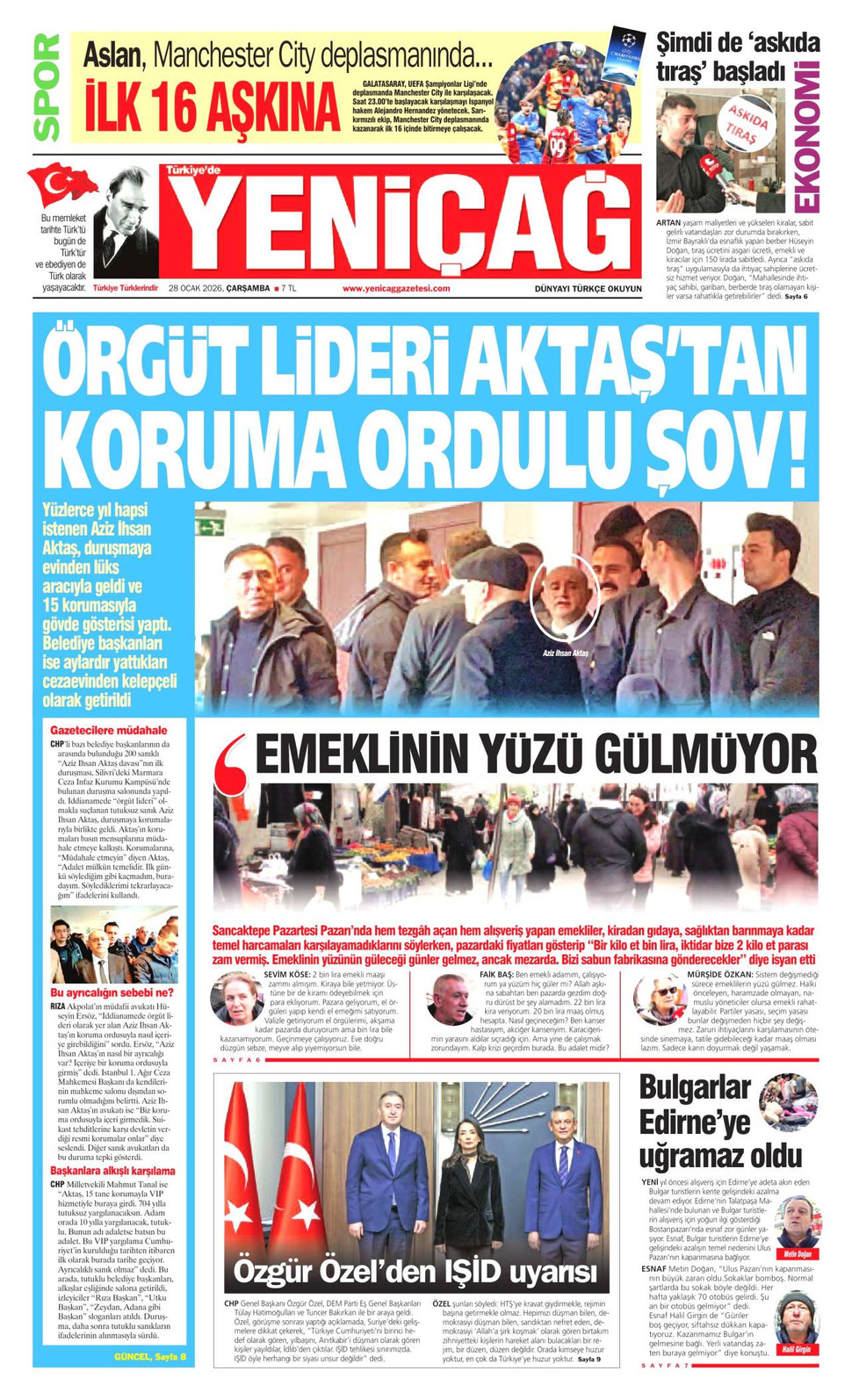 Yeniçağ gazetesi