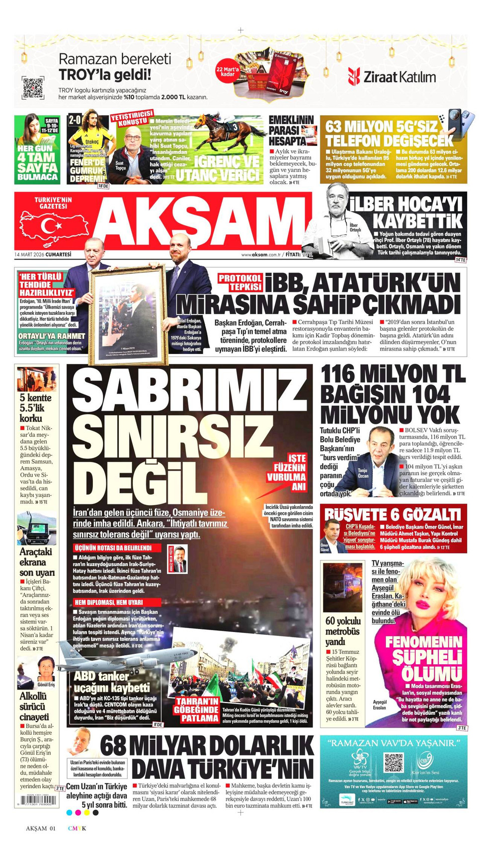 Akşam gazetesi