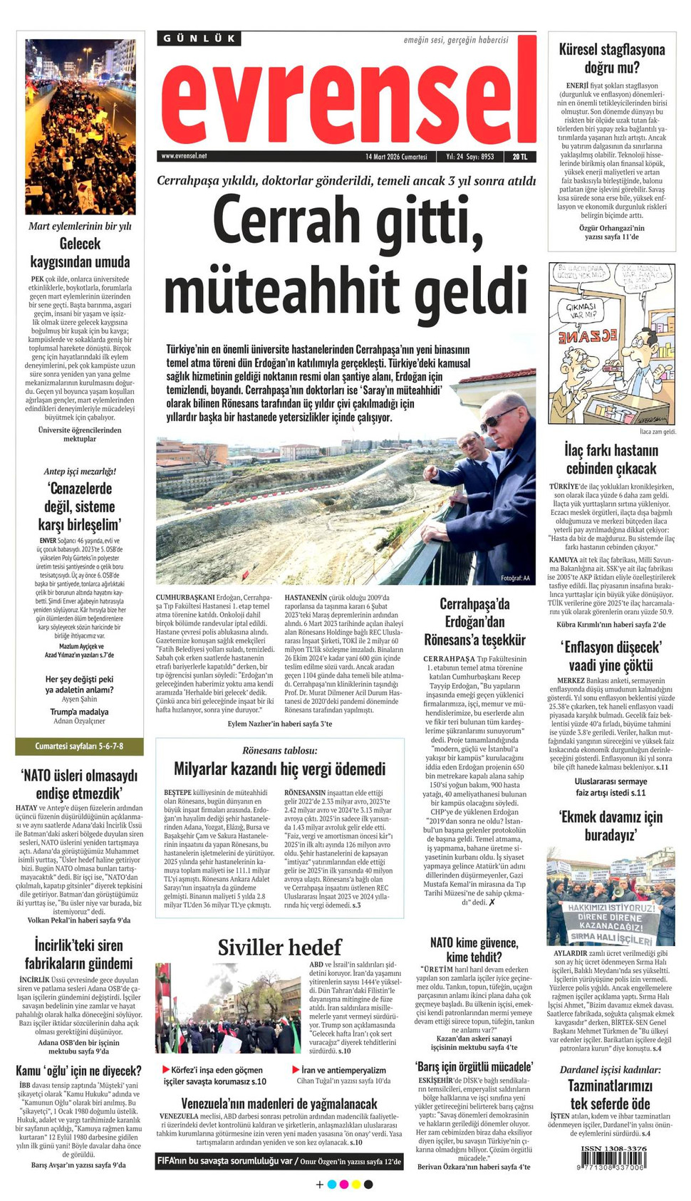 Evrensel gazetesi