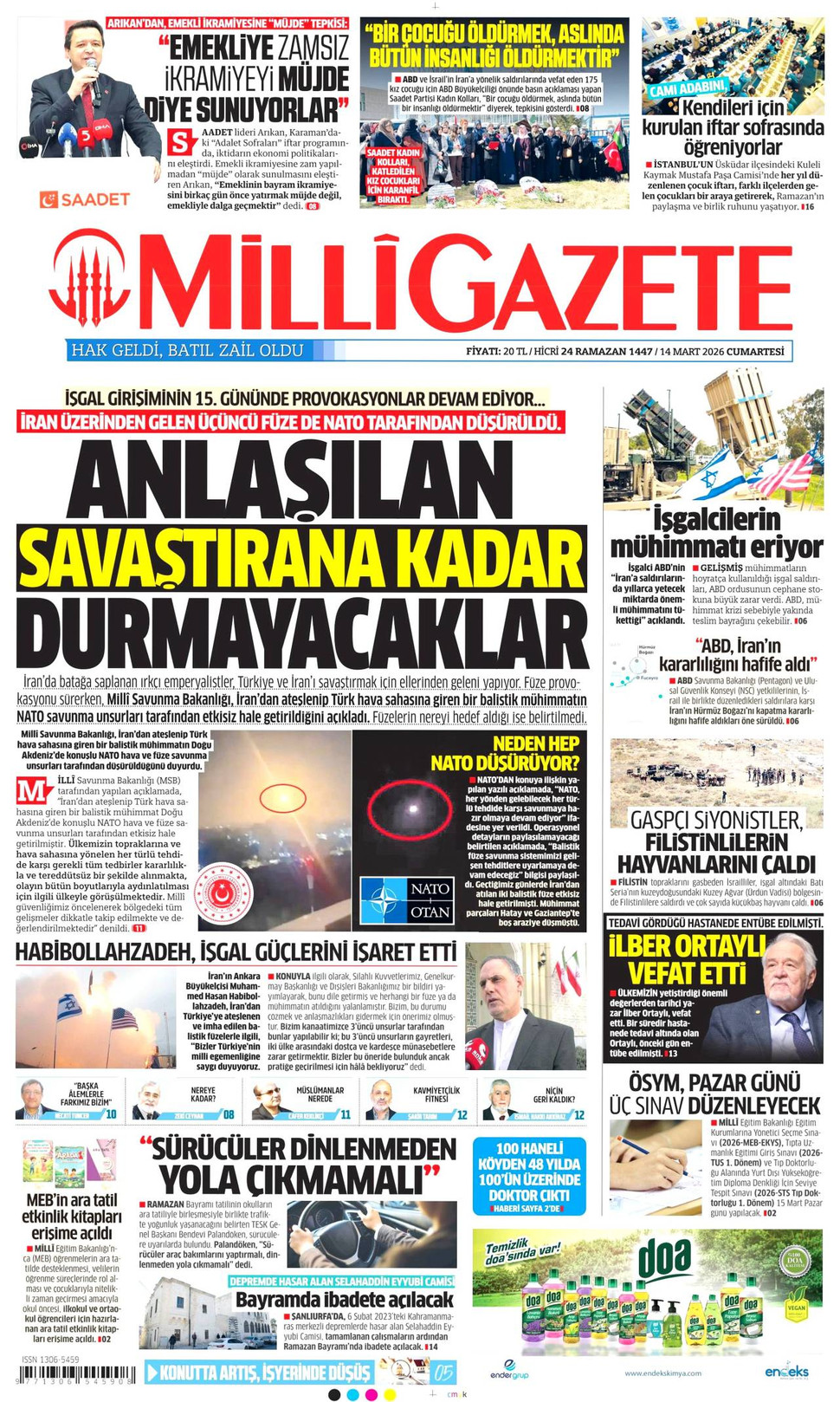 Milli Gazete gazetesi
