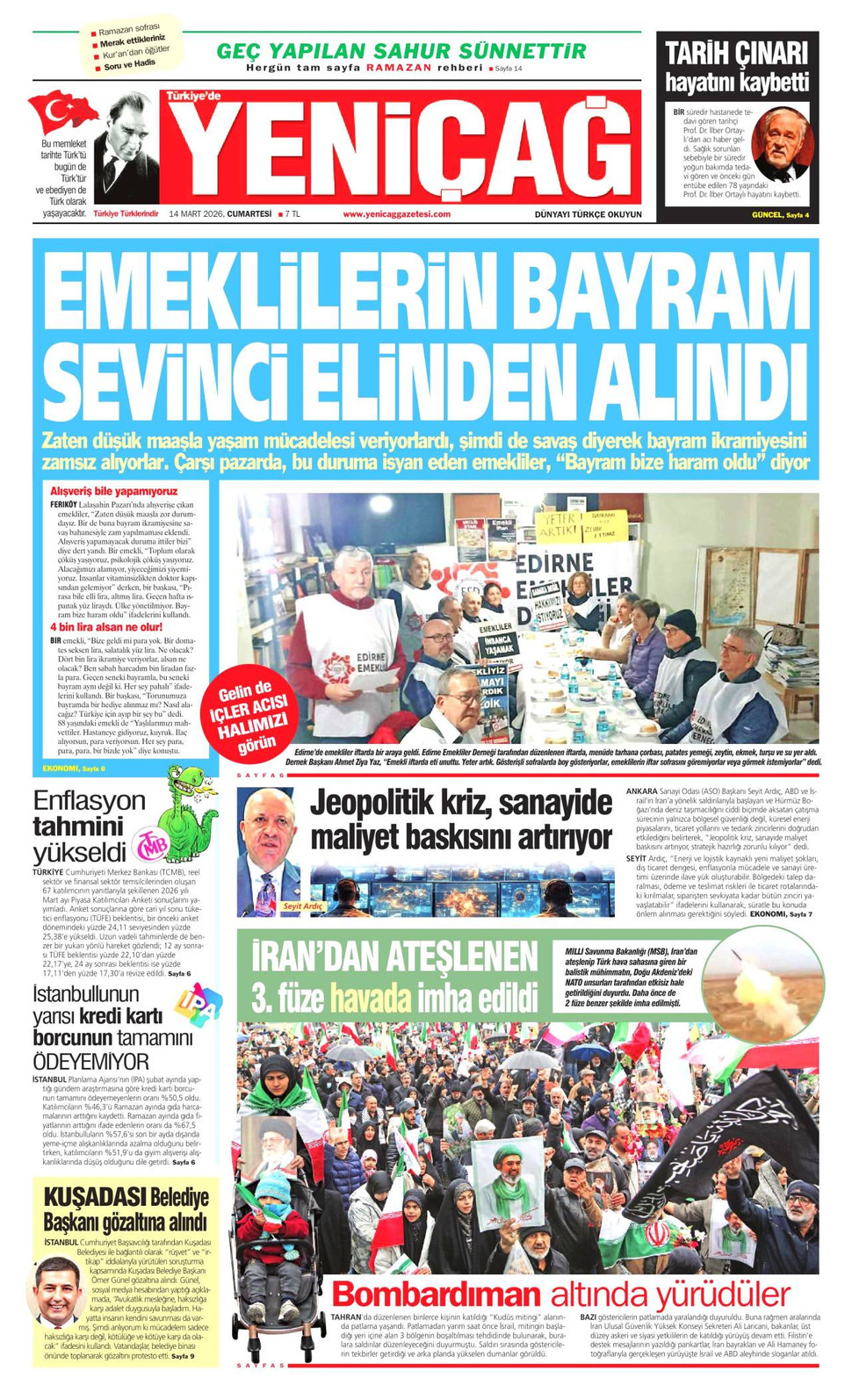 Yeniçağ gazetesi