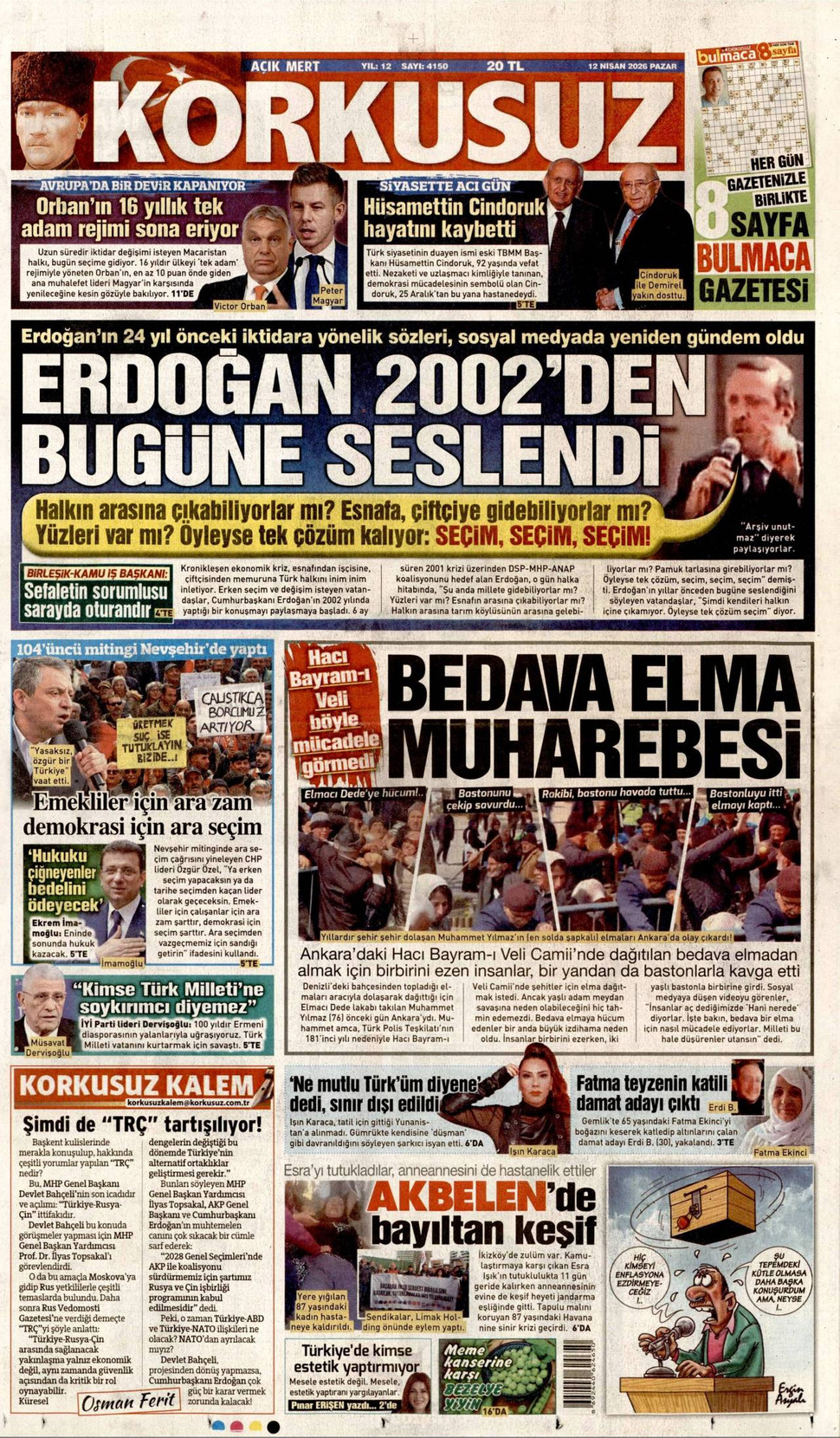 Korkusuz gazetesi