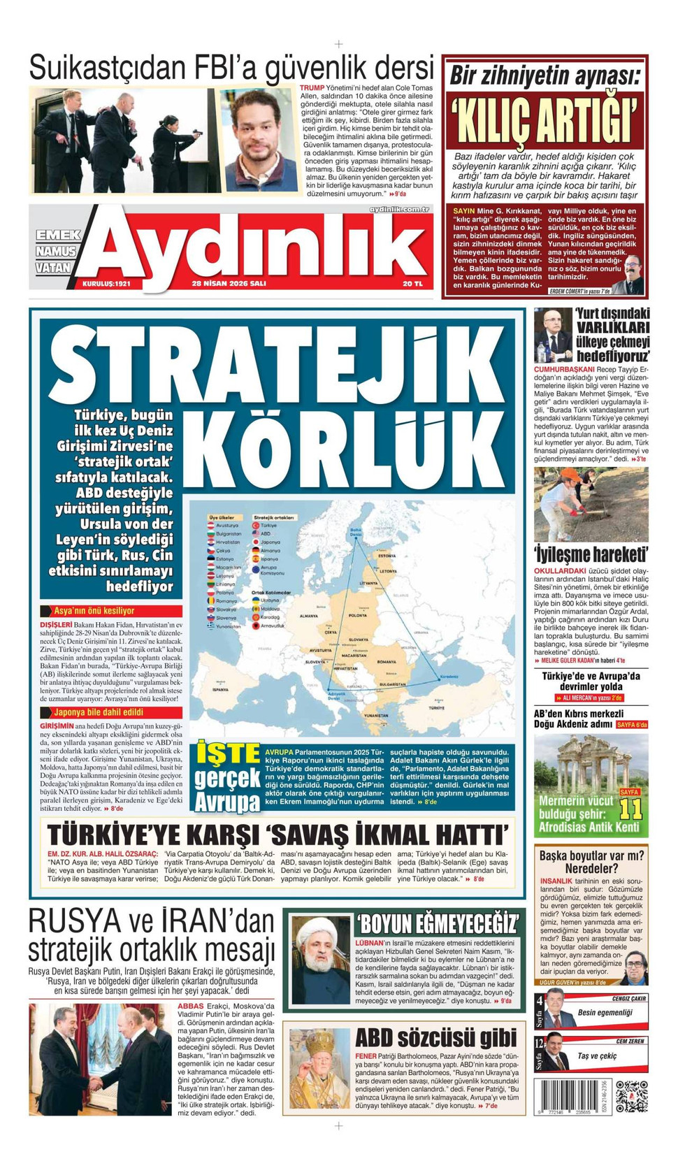 Aydınlık gazetesi