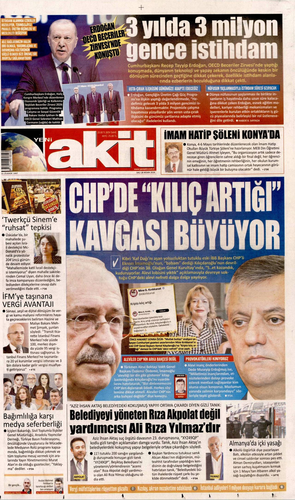 Yeni Akit gazetesi