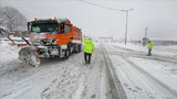 Karayolları Genel Müdürlüğü'nden karla mücadele açıklaması:  12 bin 645 personel ile yürütülmükte