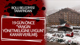 Bolu Belediyesi yanan otele 19 gün önce "yangın yönetmeliğine uygun" kararı vermiş