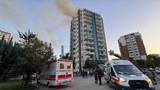 Diyarbakır'da 13 katlı binada yangın çıktı! Anne ve 3 çocuk hayatını kaybetti