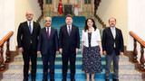 DEM Parti heyeti Adalet Bakanı Tunç ile görüştü: Komisyon aşamasında her şey tartışılacak
