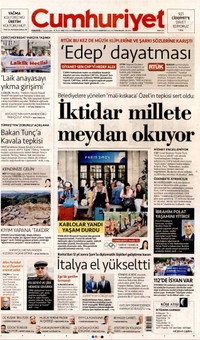 Cumhuriyet gazetesi