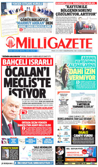 Milli Gazete Gazetesi