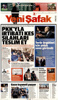 Yeni Şafak gazetesi