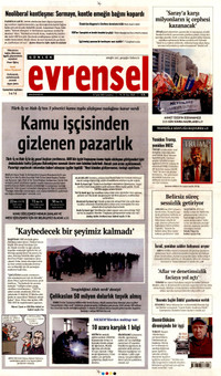 Evrensel gazetesi