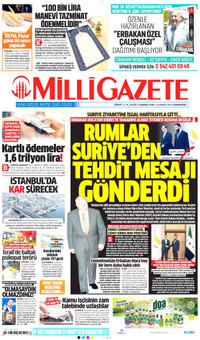 Milli Gazete gazetesi