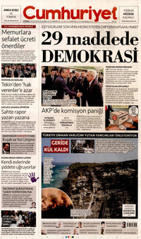 Cumhuriyet gazetesi