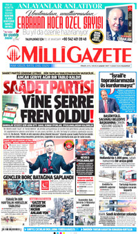 Milli Gazete Gazetesi