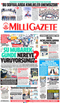 Milli Gazete Gazetesi